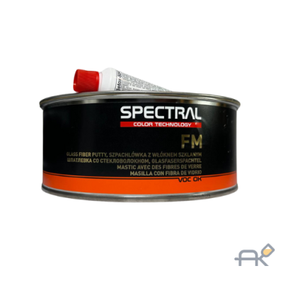 Шпатлёвка NOVOL SPECTRAL FM 1кг со стекляным волокном